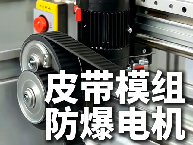 皮带模组精密驱动——惠斯通防爆电机如何实